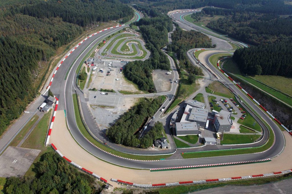 Aerial view of Spa (turn 16) credit: www.spa-francorchamps.be/